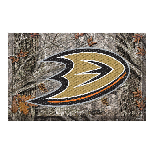 NHL - Anaheim Ducks Camo Rubber Scraper Door Mat