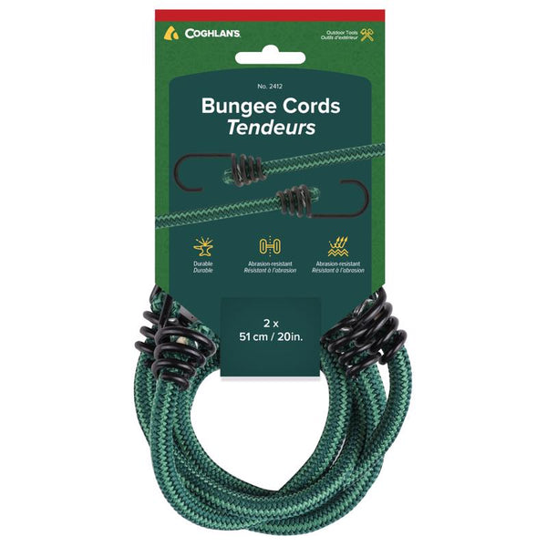 Coghlan's Green Bungee Cord 20 in. L 1 pk