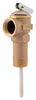 Cash Acme Caste Bronze Body Temperature and Pressure Relief Valve