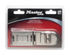 Master Lock Bright Hardened Steel 6-1/4 in. L Fixed Staple Hasp 1 pk