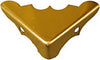 National Hardware 9/16 in. H X 1-1/4 in. W X 0.02 in. D Brass-Plated Solid Brass Inside Decorative C - Deal of The Week