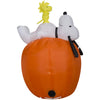 Gemmy 54 in. Snoopy and Woodstock on Jack-O-Lantern Inflatable