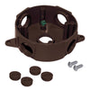 Sigma Engineered Solutions New Work 16 cu in Round Die-Cast Metal Weatherproof Box Bronze - Deal of The Week