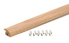 M-D 0.88 in. H X 1.63 in. W X 36 in. L Unfinished Natural Oak Floor Transition