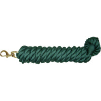 Hamilton Cotton Rope Lead W/Brass Bolt Snap