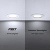 Feit Enhance White 7.4 in. W Aluminum LED Dimmable Recessed Downlight 14.3 W - Open Box