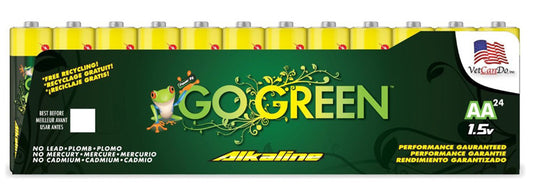 Gogreen Power Inc 24011 Aa Alkaline Batteries 24 Pack