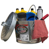 Behrens 4 gal. Galvanized Steel Garbage Can Lid Lid Included Animal Proof/Animal Resistant