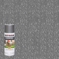 Rust-Oleum Stops Rust Gloss Gray Spray Paint 12 oz. (Pack of 6)