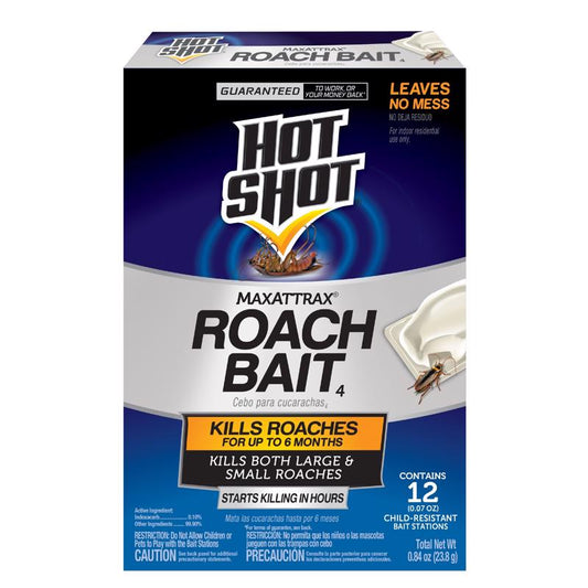 Hot Shot Maxattrax Roach Bait 0.84 oz (Pack of 6)