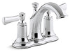 Kohler Polished Chrome Bathroom Faucet 4 in.