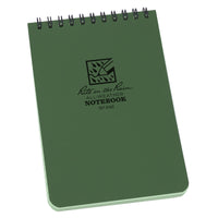 Rite in the Rain 4 in. W X 6 in. L Wire-O Green All-Weather Notebook (Pack of 12)