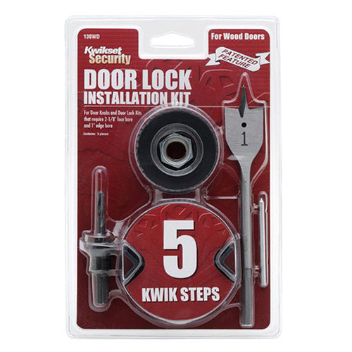 91300-001 130WD Wood Door Lock Installation Kit