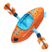 Bark Multicolored Plush Off-Track Kayak Dog Toy 1 pk (Pack of 3)