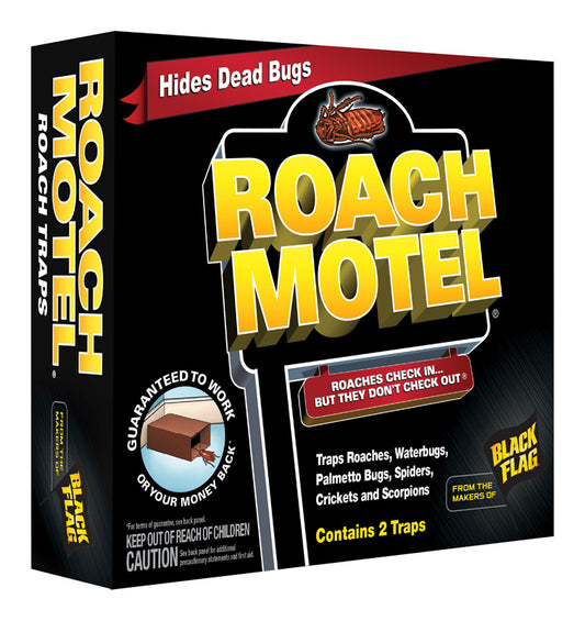 Black Flag Roach Motel Insect Trap (Pack of 12)