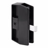 Prime-Line Zinc-Plated Black Plastic Sliding Screen Door Latch 1 pk - Open Box