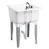 Mustee Utilatub 23 in. W X 25 in. D Single Polypropylene Laundry Tub - Open Box