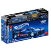 Hot Wheels Brick Shop Speed Series Cadillac Project GTP Hypercar Building Set Blue, Red 236 pc (Pack of 4)