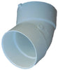 Charlotte Pipe Schedule 30 3 in. 3 in. D PVC 45 Degree Elbow 1 pk