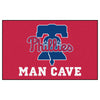 MLB - Philadelphia Phillies Bell Man Cave Rug - 5ft. x 8 ft.