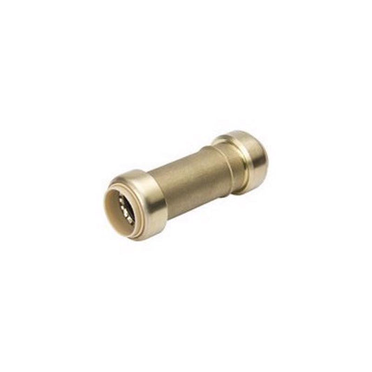 BK Products Proline Push to Connect 1/2 in. PTC X 1/2 in. D PTC Brass Repair Coupling