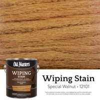 Old Masters Semi-Transparent Special Walnut Oil-Based Wiping Stain 1 gal (Pack of 2)