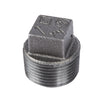 Bk Products 1 In. Mpt  Black Malleable Iron Plug