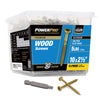 Hillman Power Pro No. 10  x 2-1/2 in. L Star Flat Head Exterior Deck Screws 5 lb.
