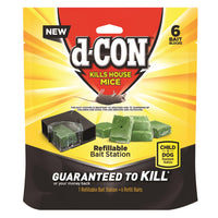 d-CON Bait Station Blocks For Mice