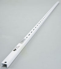 Knape & Vogt White Steel Regular Duty Bracket 36 in. L
