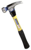Vaughan Fiberglass Handle 21 oz. Steel Head Milled Face California Framing Hammer 16 L in.