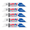 LENOX METALWOLF 4 in. Bi-Metal WAVE EDGE Reciprocating Saw Blade 18 TPI 5 pk - Deal of The Week