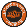 Oklahoma State University Roundel Rug - 27in. Diameter