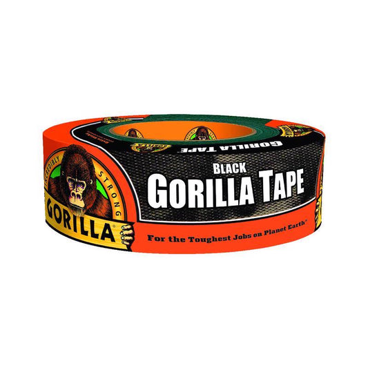 Gorilla 1.88 in. W x 35 yd. L Black Duct Tape