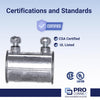 Sigma Electric ProConnex 3/4 in. D Die-Cast Zinc Set Screw Coupling For EMT 25 pk