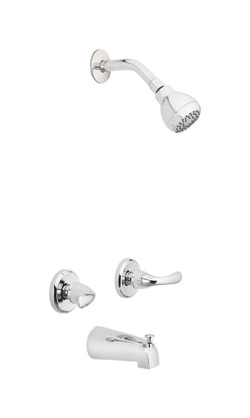 Grifo para bañera y ducha cromado de dos manijas OakBrook Essentials: ¡Oferta de la semana!