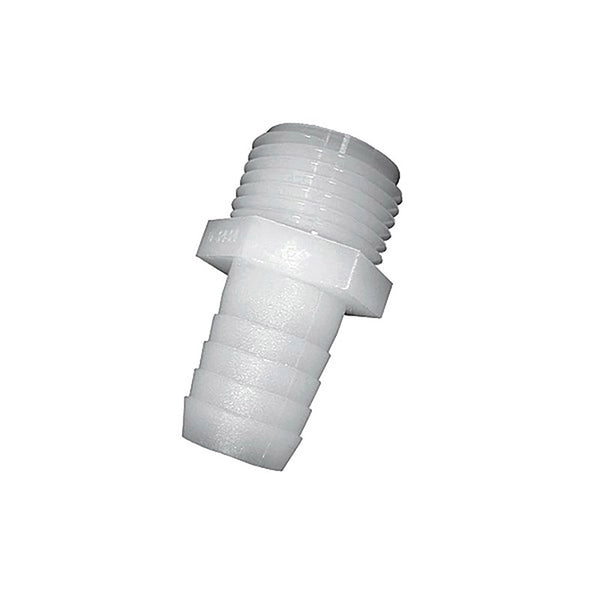 Adaptador de nailon Green Leaf de 3/4 pulg. de diámetro interior y 3/8 pulg. de diámetro interior, 1 paquete