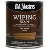 Old Masters Semi-Transparent Dark Walnut Oil-Based Wiping Stain 1 qt. (Pack of 4)