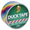 Duck 1.88 in. W X 10 yd L Multicolored Rainbow Duct Tape