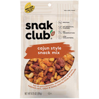 Snak Club Cajun Snack Mix 6.75 oz Bagged (Pack of 6)