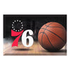 NBA - Philadelphia 76ers Rubber Scraper Door Mat
