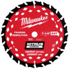 Milwaukee 7-1/4 in. D Circular Saw Blade (Pack of 10)