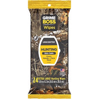 Grime Boss Fiber Blend Cleaning Wipes 9.8 in. W x 8.2 in. L 24 pk (Pack of 10)