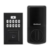 Kwikset SmartCode Matte Black Metal Electronic Deadbolt