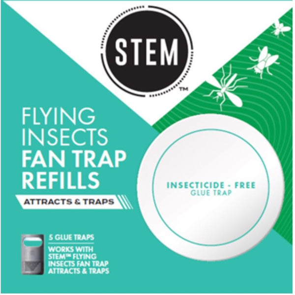 Trampa para insectos voladores STEM, paquete de 5