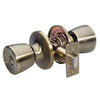Master Lock Antique Brass Bed and Bath Knob Right or Left Handed