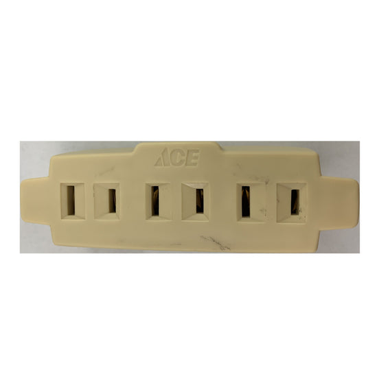 Projex Polarized 3 outlets Adapter 1 pk (Pack of 10)