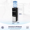 Primo Water Pro 3-5 gal Black Water Dispenser Stainless Steel
