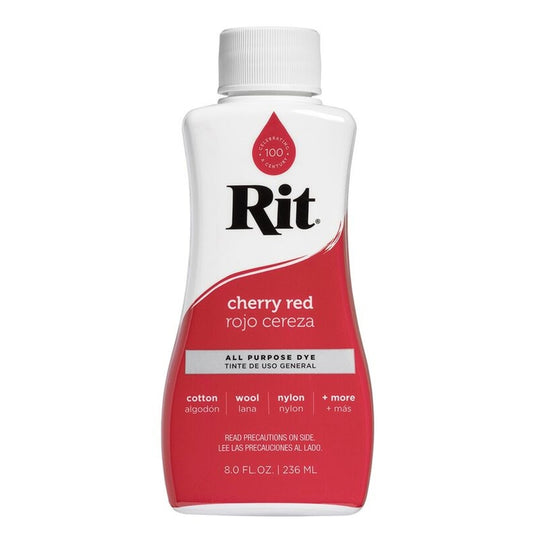 Rit 88230 8 Oz Cherry Red Liquid Dye (Pack of 12)