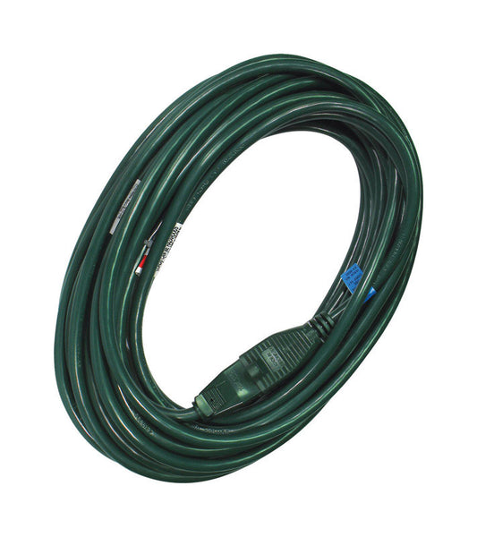 Projex Indoor or Outdoor 40 ft. L Green Extension Cord 16/3